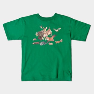 Woodland friends Kids T-Shirt